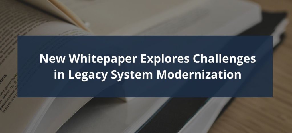 Modernizing Legacy Systems Whitepaper Cover Image