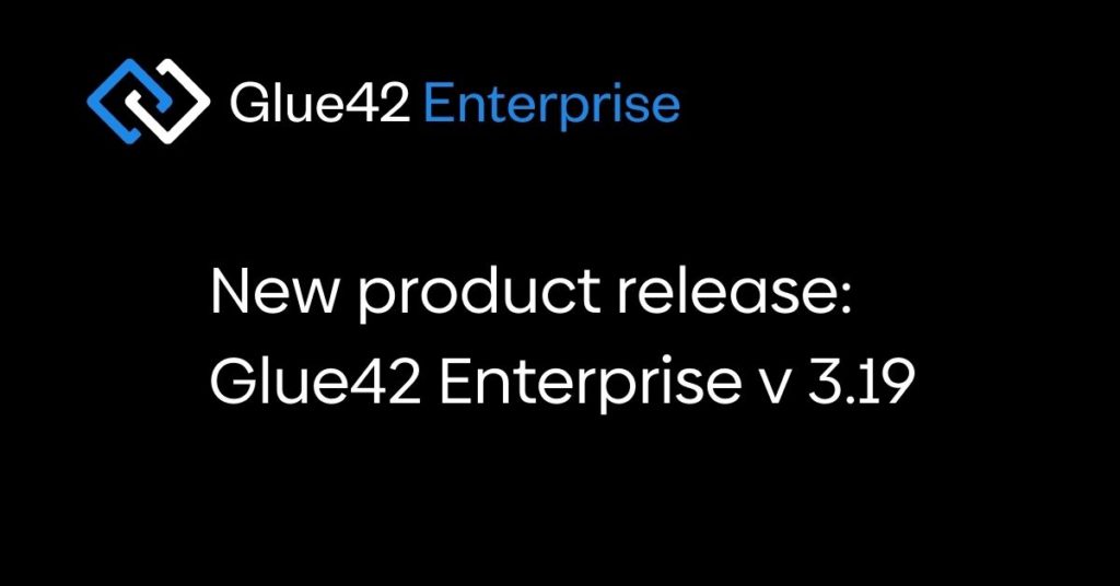 Glue42 Enterprise 3.19 header image